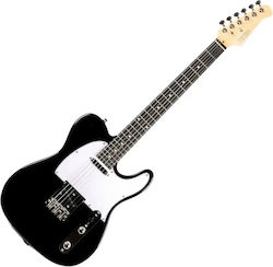 Voltera Guitars Elektrische Gitarre T Style Schwarz Voltera Guitars Elektrische Gitarre T Style Schwarz