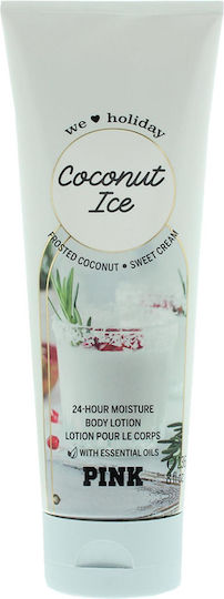 Victoria's Secret Pink We Love Holiday Înghețată De Cocos Loțiune Hidratare Corp 236ml