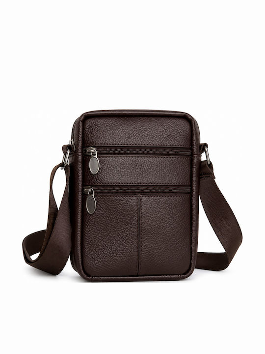 Men's Shoulder / Crossbody Bag Brown
