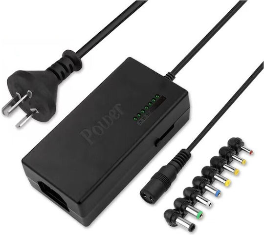 Universal Τροφοδοτικό 12 με Ισχύ 96W με σετ βυσμάτων (AW-57609)