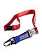 Honda Μπρελόκ Λαιμού Hrc Lanyard Κόκκινο Μπλε