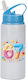 Sticlă Pentru Copii Six-Seven 600ml Alb Albastru Capac