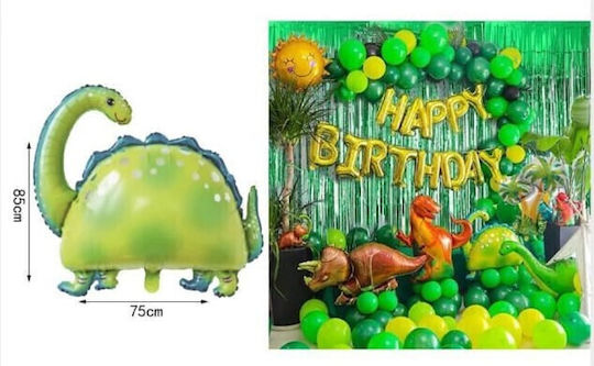 Dinosaur Foil Jumbo Green Balloon 85cm