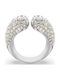 Swarovski Women's Ring with Stones Made of Steel