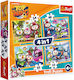 Puzzle Pentru Copii 4in1 Trefl