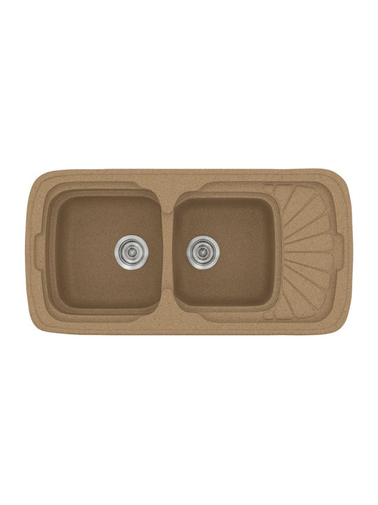 Sanitec Classic Drop-In Kitchen Sink from Liqui...