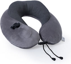 Travel Pillow Round Black