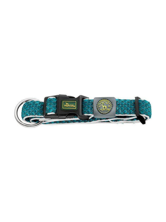 Hunter Hundehalsband Hilo Vario Basic Türkis Sm: Auswahl an Einstellmöglichkeiten 30 43 cm