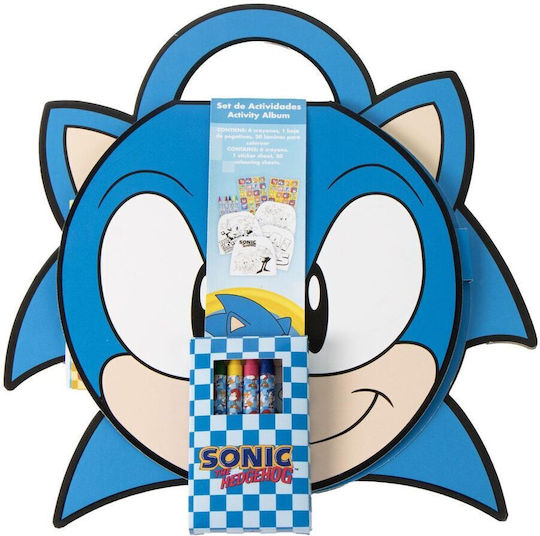 Книжка за оцветяване Sonic Hedgehog 6 броя