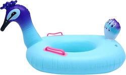 Peacock-shaped swimming ring Σαμπρέλα Θαλάσσης Μωβ