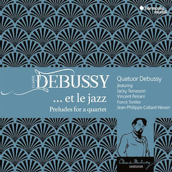 Quatuor Debussy & Vincent Peirani Debussy Et Le Jazz 1 Cd