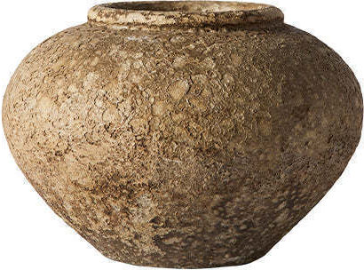 Muubs Decorative Ceramic Vase Luna Beige H18cm