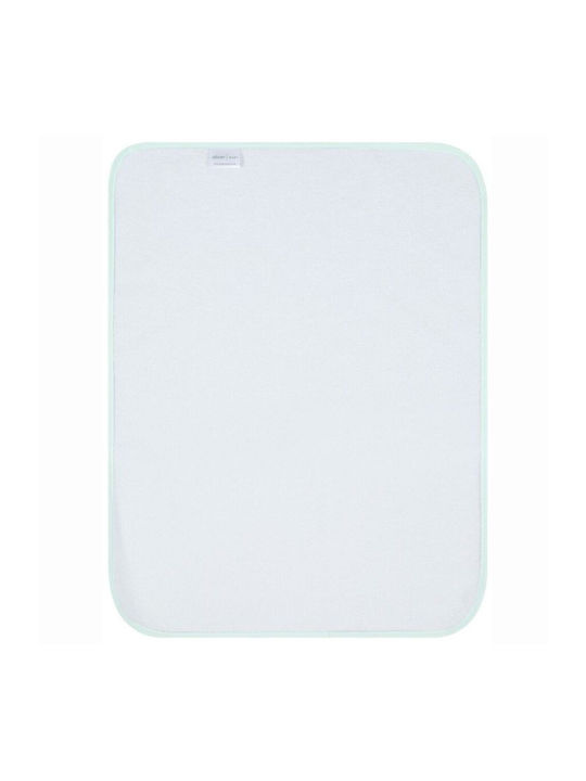 Baby Oliver Waterproof Burp Cloth White 50x70cm