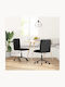 Visitor Chair in Black Colour 45x54x81cm 2 Pieces