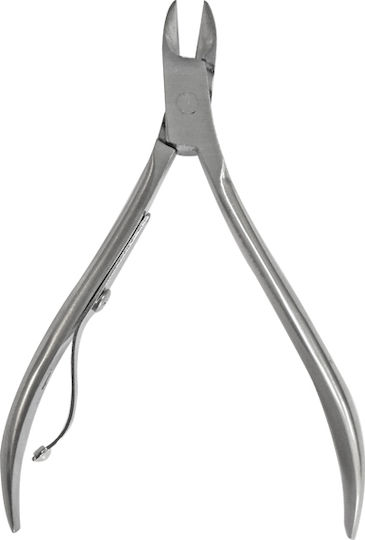 Πενσάκι Νυχιών Inox Ενός Ελατηρίου 9.5εκ Gca 40301101ss Fbs