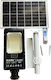 Rixme Waterproof Solar LED Flood Light with Remote Control IP67