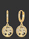 Amalfi Accessories Amalfi Accessories Hängend Ohrringe Aus Silber Vergoldet