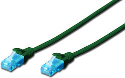 Patchcord Digitus UTP Cat 5e 1.5m PVC Verde Patchcord Digitus UTP Cat 5e 1.5m PVC Verde