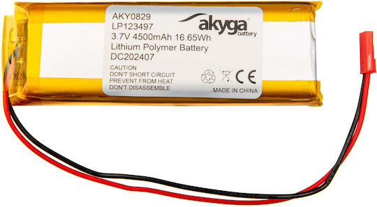 Akyga Li-Po Batterie 3.7V 4500mAh 1S für RC-Fahrzeug