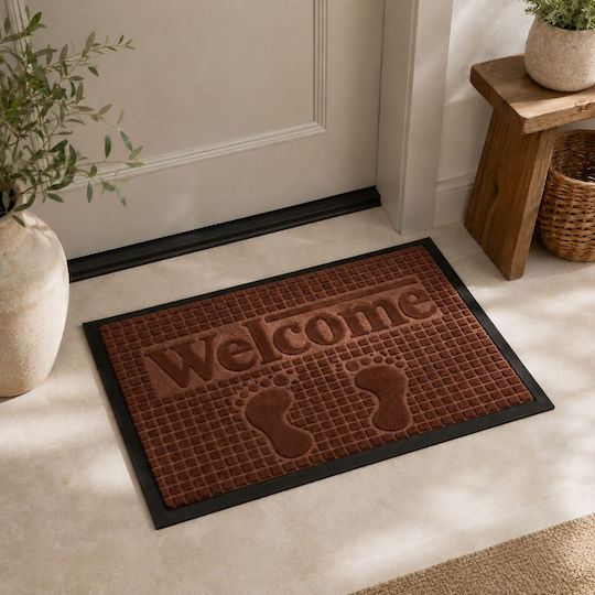 My Home Luxury Πατάκι Εισόδου Welcome