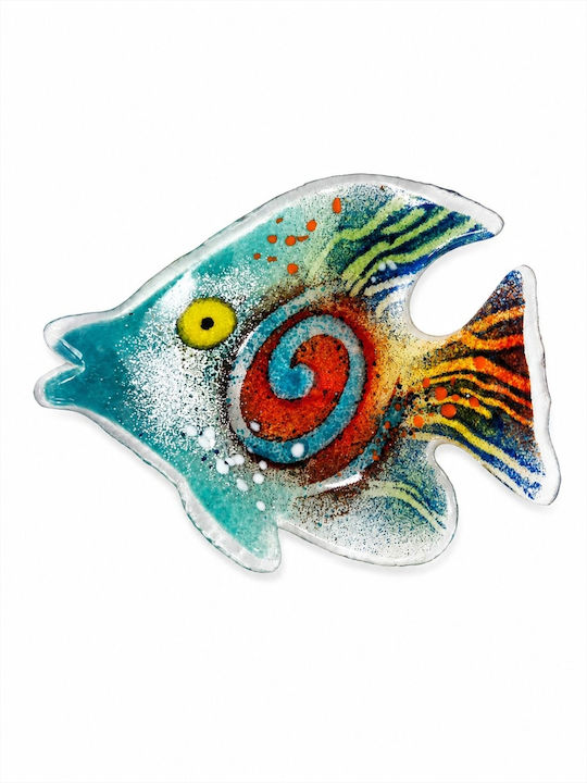 La Belle Maison Decorative Fish Made of Glass D0068 14x11.5cm