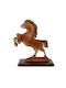 La Belle Maison Decorative Glass Horse D0647 13x5.5x16cm