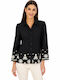Long Sleeve Women's Black Shirt SC-C7400-26SH-Black
