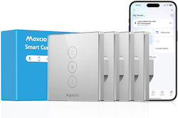 Συσκευή Ελέγχου Ρολών Wifi Maxcio Alexa Google Home Αφής Έξυπνη Συσκευασία 4 Τεμαχίων Συσκευή Ελέγχου Ρολών Wifi Maxcio Alexa Google Home Αφής Έξυπνη Συσκευασία 4 Τεμαχίων