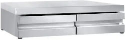 Niki Inox Συρτάρι Καφέ Διπλό Π95xΒ60xΥ22cm Niki Inox Συρτάρι Καφέ Διπλό Π95xΒ60xΥ22cm