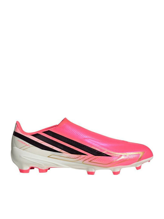 adidas League Football Shoes with Cleats FG Pink