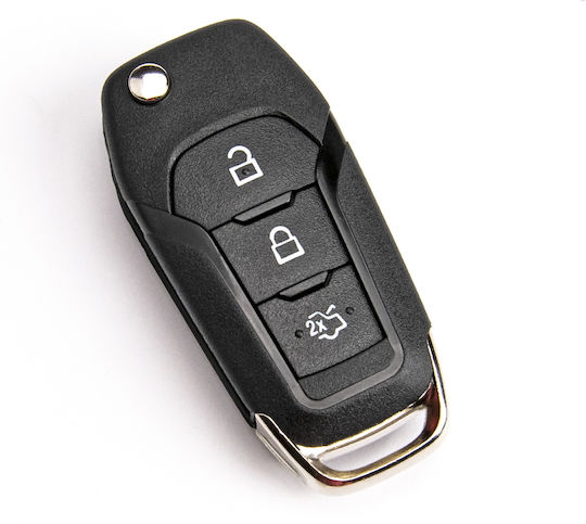 Autoschlüsselhülle Klappbar Ford Ranger T6 Fiesta Hu101 2 Tasten