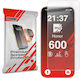 Grizzglass Paperscreen Protective Film Compatible Honor 600 Transparent
