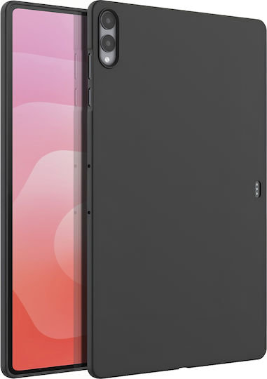 Avizar Weiche Silikon Hülle Samsung Galaxy Tab S11 Ultra Schlank Matt Schutz Schwarz