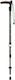 Gabel Telescopic Aluminum Trekking Pole 1 Unit Green