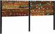 vidaXL Wooden Bed Headboard Beige 200x100cm