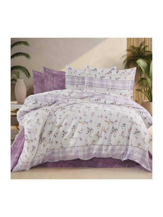 MayHome MayHome Coverlet Set Single Cotton & Polyester Floral 160x240cm