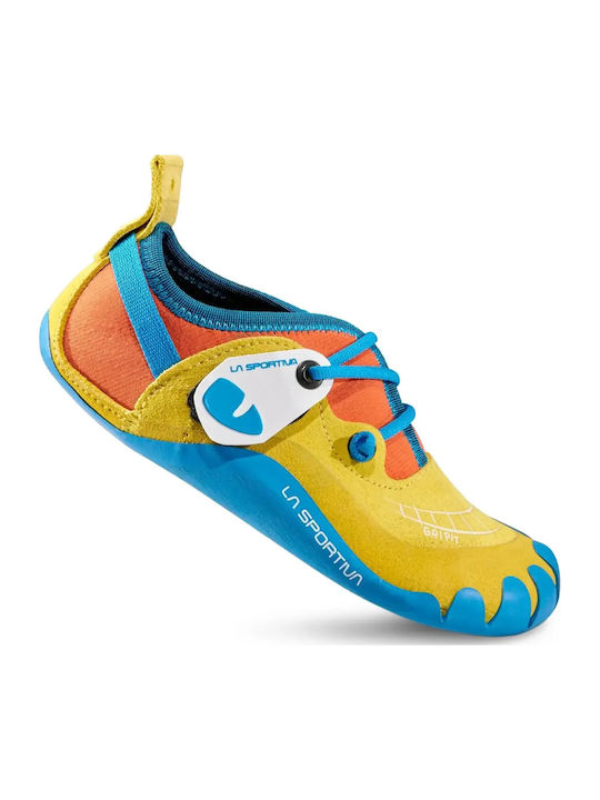 La Sportiva Pantofi de Escaladă pentru Copii Galbeni