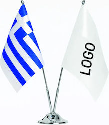 Κοντάρι Σημαίας Σημαιάκια Γραφείου Κωδ Te-dsk-flg Μονή Βάση 1 με Κοντάρι