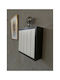 Cabinet De Perete Gri 39x11x11cm