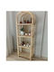 White Bookcase 30x31x140cm