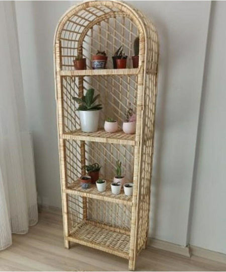 White Bookcase 30x31x140cm