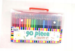 Lean Toys Colouring Set 90 Pieces