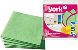 York Prosop Cu Burete Pentru Utilizare Generală 35x35cm 5 Bucăți York Prosop Cu Burete Pentru Utilizare Generală 35x35cm 5 Bucăți