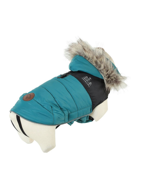 Lalazoo Haină Pentru Câini Albastră Cu Lungimea Spatelui 55 Cm