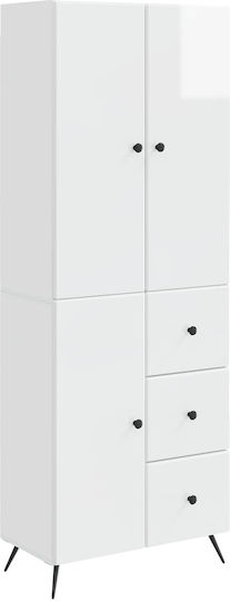 Библиотеки Бяла (2 Броя) 66x34.5x90 см