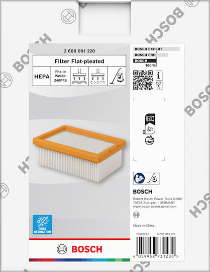 Bosch Filtru Hepa Aspirator Umed/Uscat Compatibil cu Bosch