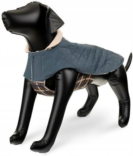 Barry King Blue Small Dog Coat with Back Length 35 cm