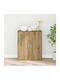 Wooden Sideboard Artisan Oak 60x31x70cm