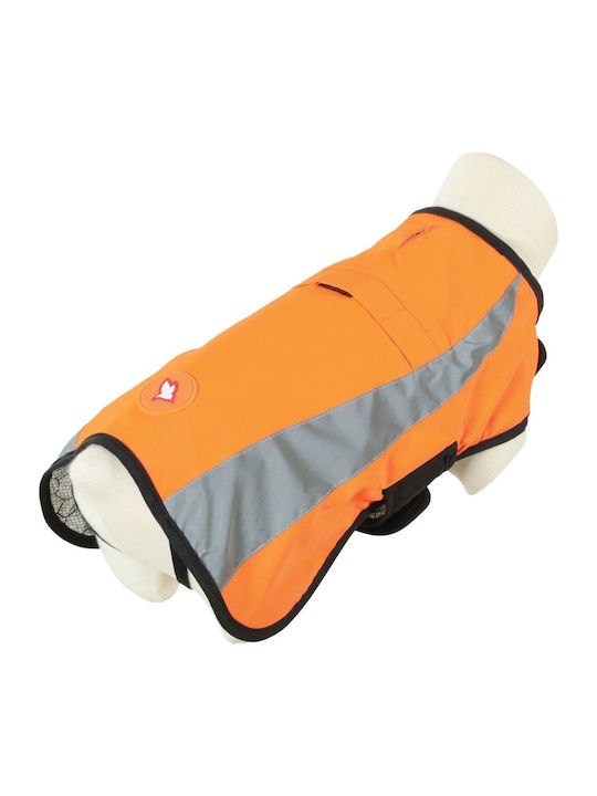 Lalazoo Dog Coat Orange With Back Length 25 cm