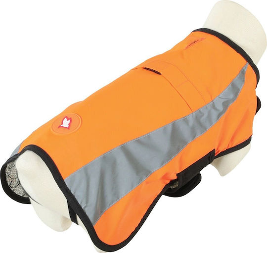 Lalazoo Dog Coat Orange With Back Length 45 cm